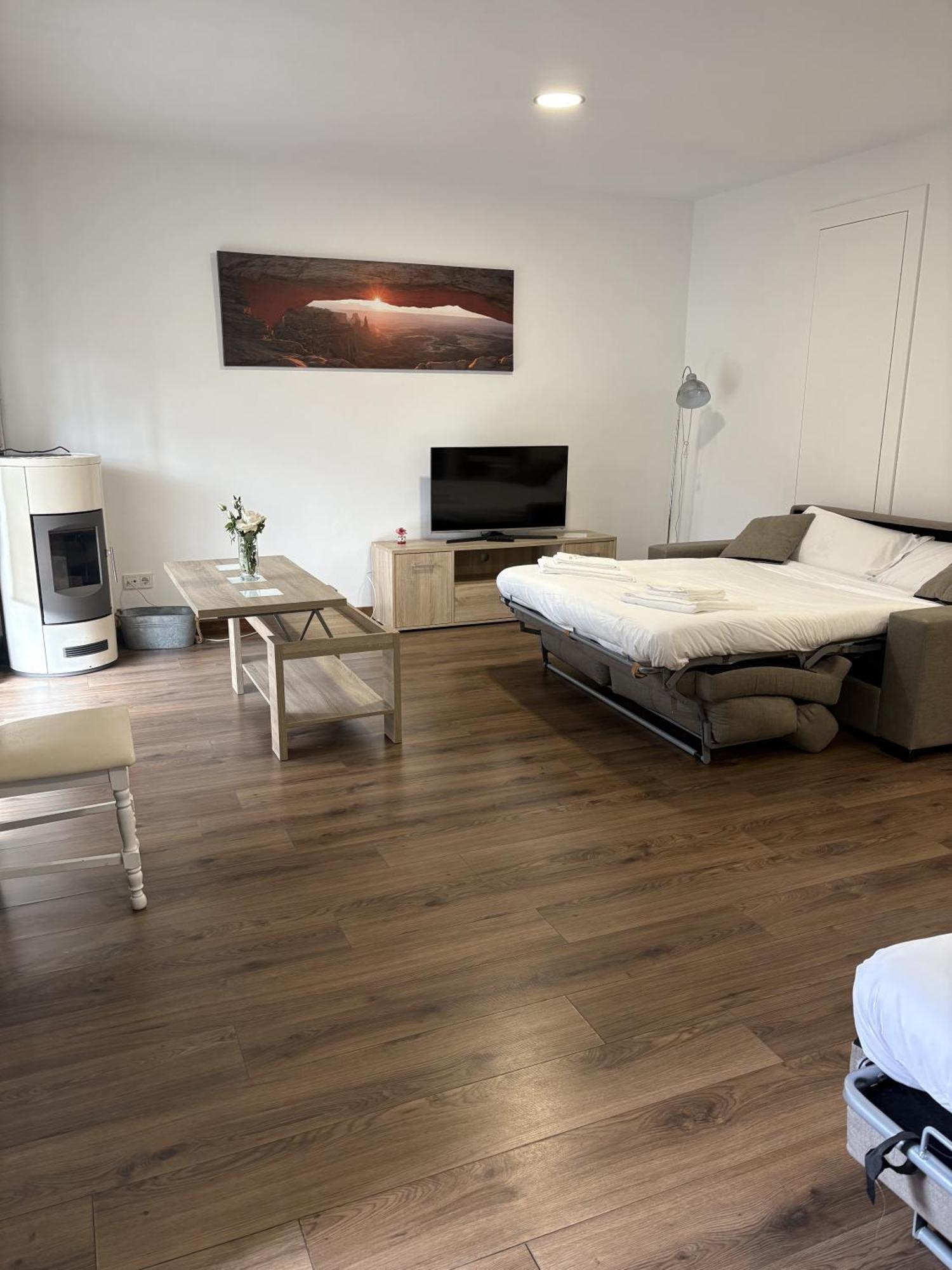 Cabana Familiar Celanova Bagian luar foto
